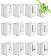 【12 Pack】Replacement x2 X5 Omni Robot Vacuum Accessories Vacuum Bag Compatible with ECOVACS DEEBOT X2 X5 Omni X2 PRO Omni Robot Vacuum Cleaner