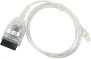 OBD2 Code Reader Cable, Car Diagnostic Interface Cable Compatible with VCI TIS 16pin J2534 V18.00.008 for Win10, Vehicle Scan Tool Connector