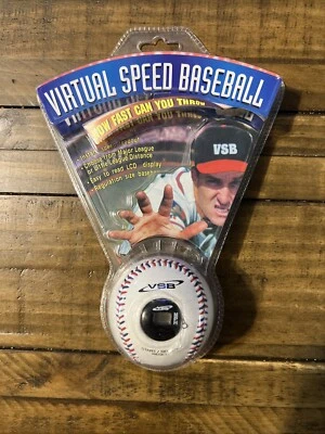 New Banzai Virtual Speed Baseball Toyquest New Electronic Baseball VSB How Fast?