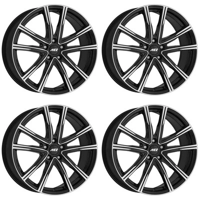 4 AEZ Montreal dark Wheels 7.5Jx18 5x108 for Jaguar E-Pace F-Pace I-Pace X-Type