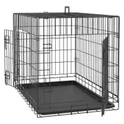 Advwin 30 Inch Dog Cage Pet Crate Puppy Cat Foldable Metal Kennel