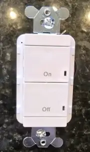 New In Box Acuity Controls SPODMA SA WH White Wall Switch Auto-On