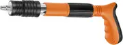 GT Mini Nailer Tool Manual Wall Nail Fastening Tool Low Noise Air Nailer Machine Adjustable Cement Wall Nailer Hand Tool Lightweight for Woodworking Decoration QUWUMGD(7302 type gun nail gun)