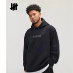 美國UNDEFEATED ICON PULLOVER HOOD 23  連帽長袖T恤 帽T 潮流 滑板 五道槓 柵欄