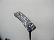 NEW MIZUNO M CRAFT MILLED FORGED MODEL 1 BLADE PUTTER BLACK ION FINISH W HC