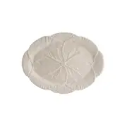 Bordallo Pinheiro Cabbage Oval Platter Beige 43cm