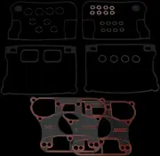 James Rocker Box Cover Gasket Kit w Metal Base Harley Bad Boy 95-97