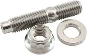 Aeroflow M10 Titanium Stud Locking Nut Kit M10 X 1.50mm Header Bolt - AF55-2014