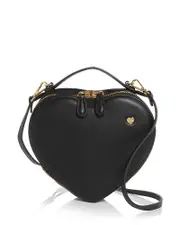 Stoney Clover Lane Heart Faux Leather Mini Crossbody Bag
