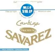 SAVAREZ 516JP Savares Classic Guitar Strings, Cantiga Premium, High Tension 6 Strings