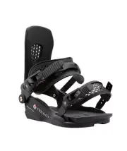 Union Trilogy Women's Snowboard Bindings, Black, Large MY25