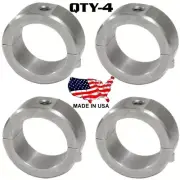 4 Clamp On 2 Bolt Steel Clamp 2.0” Roll Bar with 3/8”-16 Threaded Mounting Hole