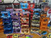 1:64 Diecast 5 Tier Loose Display Rack YOU CHOOSE COLOR AND LOGO! Hotwheels