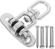 Abaodam Heavy Duty Stainless Steel Swing Hangers for Hanging Swings Chairs and Hammocks Durable Mounting Hardware for Indoor and Outdoor Use Walls Ceilings and Trees