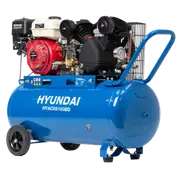 Hyundai 6.5HP Petrol Air Compressor – 100L Tank, 116PSI, Belt Drive, 312L/min, Portable & Heavy-Duty (HYAC65100BD)