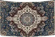 YXYZRMY Persian Pattern Flower Tapestry Wall Hanging Tapestry Personalized Tapestry Throw Dorm Living Room Art Home Decor 90” x 60”