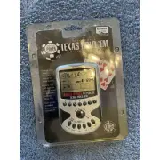 New TEXAS HOLD EM Vintage Electronic Handheld Arcade Video game RADIO SHACK