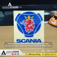 在飛比找蝦皮購物優惠-Scania 徽標貼紙多 10cm 切割貼紙徽標