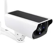 1080P IP Bullet Camera WiFi Outdoor Battery Solar Panel CCTV Urveillance Cam Home Security Protection Two Way Audio(1080P No Battery)
