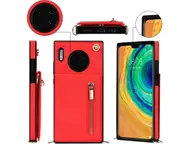 022 PU Leather Case Crossbody Phone Case Wallet Phone Protective Case Zipper for Huawei Mate40