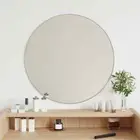 vidaXL Wall Mirror Silver 脴 60 cm Round HEE
