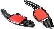 QASULER Car Paddle Shift Extensions Steering Wheel Shifters Gear, for , A5 A6L 09-11 & A4L 09-12 & S6 06-08 & S8 A8 2008 2009 2010 Car Paddle Shifter