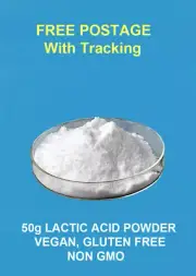 50g of Food grade Lactic acid Powder – Free postage