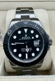 2024 Rolex Yacht Master 226627 42mm Titanium Grey Dial Box Papers Watch