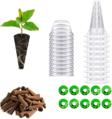 30 Pcs Hydroponic Grow System, Seed Pod Kit Indoor Lightweight Plant Pod Kit Dur