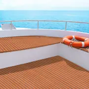 240x90x0.6cm Seamanship EVA Foam Boat Flooring Mat Decking Sheet Dark Brown