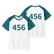 456 001 Cosplay Costume T-shirt 3D Print Print 3D Classic Street Style For Couple's Men's Women's Adults' New Year 3D Print Street Daily Wear