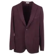 Boglioli Burgundy Soft Flannel Wool 'K Jacket' Sport Coat 46R (Eu 56) NWT