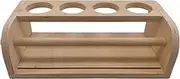 1Set Tabletop Easel for Kids, 13.8x6.7x4.3 Inch Paper Roll Dispenser, with 4 Pencil Holder Cups Table Easel for Kids, Wooden Paper Roll for Children Gift Dispenser