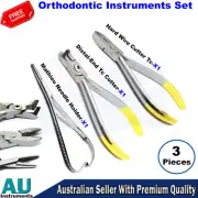 Dental Orthodontic Hard Wire Distal End TC Ligature Cutter Mathieu Needle Holder