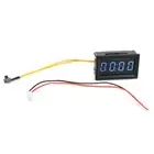 (Blue Transparency)Different Gift Electronic Clock Digital Car Clock Large LED