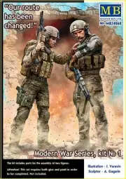 MAS24068 - Masterbox 1:24 - Modern War 1 Our Route has been changed