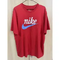 在飛比找蝦皮購物優惠-ᵀᶠ「二手」NIKE Sportswear 紅色T恤 BV7