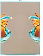 Seletti Toiletpaper Mirror Big Hands with Snakes