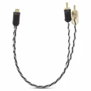 Taramp's 0.3M 1Female to 2Male RCA Twisted Line New! Authorized Distributor