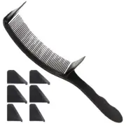 1 Set Comb And Guides Set Barbers Haircut Comb Hair Stylist Comb