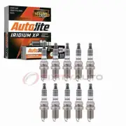 10 pc Autolite Iridium XP Spark Plugs for 1995-2003 Dodge Ram 2500 8.0L V10 qu
