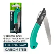NEW Folding Hand Saw with Safety Lock 40cm Tooth Blade Anti Skip Pruning AU
