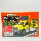 MatchBox Working Rigs Set of 4 Mobile Crane Cement King Road Grader Attenuator