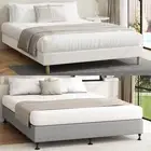 Oikiture Bed Frame Queen Double King Single Bed Base Platform Fabric