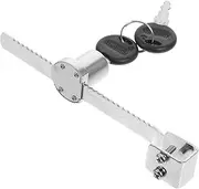 ASAKKURA Fridge Lock Sliding Glass Door Lock Key Stainless Steel for Freezer for Showcase