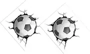 CIMAXIC Football Wall Stickers for Boys and Girls Soccer Posters PVC Decals Room Decor Easy Peel Off