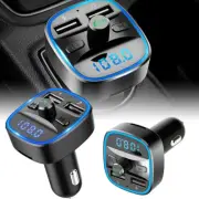 Bluetooth 5.0 FM Transmitter Handsfree USB Charger Car Kit Radio Adapter RL