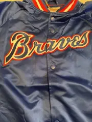 Mitchell & Ness Atlanta Braves MLB Cooperstown Collection Men's Jacket Large