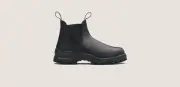 Blundstone Men's Chelsea Steel Shank Black Water-Resistant Leather Boot #2240