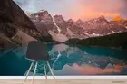 3D Lake Mountain Wallpaper Wall Mural Removable Self-adhesive 57